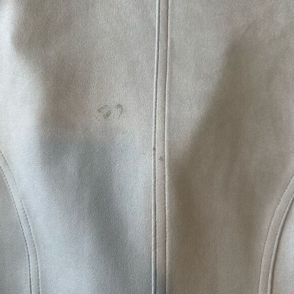 Lulu’s Better Believe It Vegan Suede Moto Jacket Size Small - Picture 6 of 11